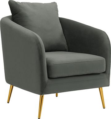 Maoki I Gray Accent Chair