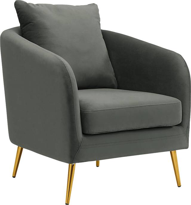 Maoki I Gray Accent Chair - Thumbnail - Image 1