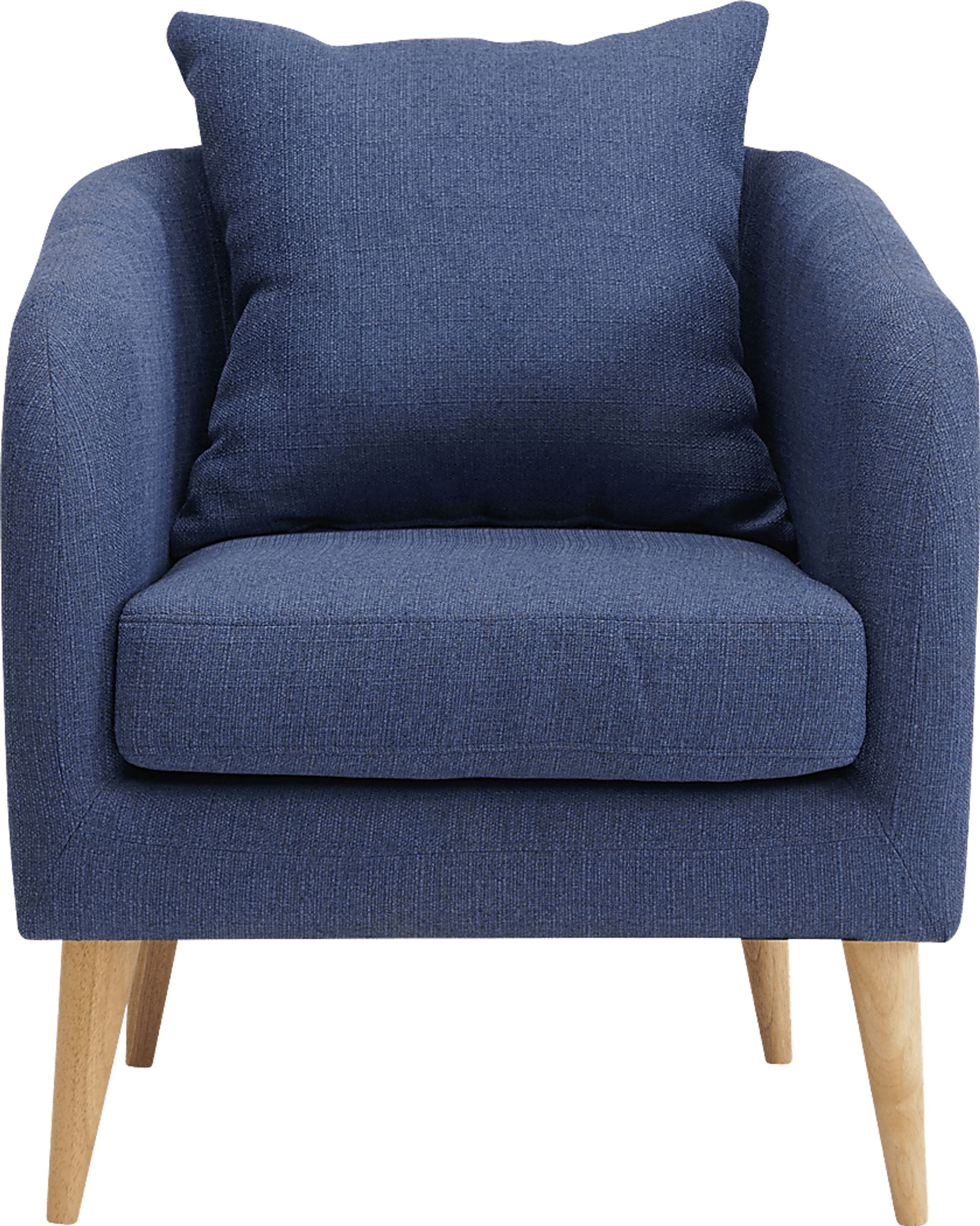 Maoki II Blue Accent Chair - Image 2