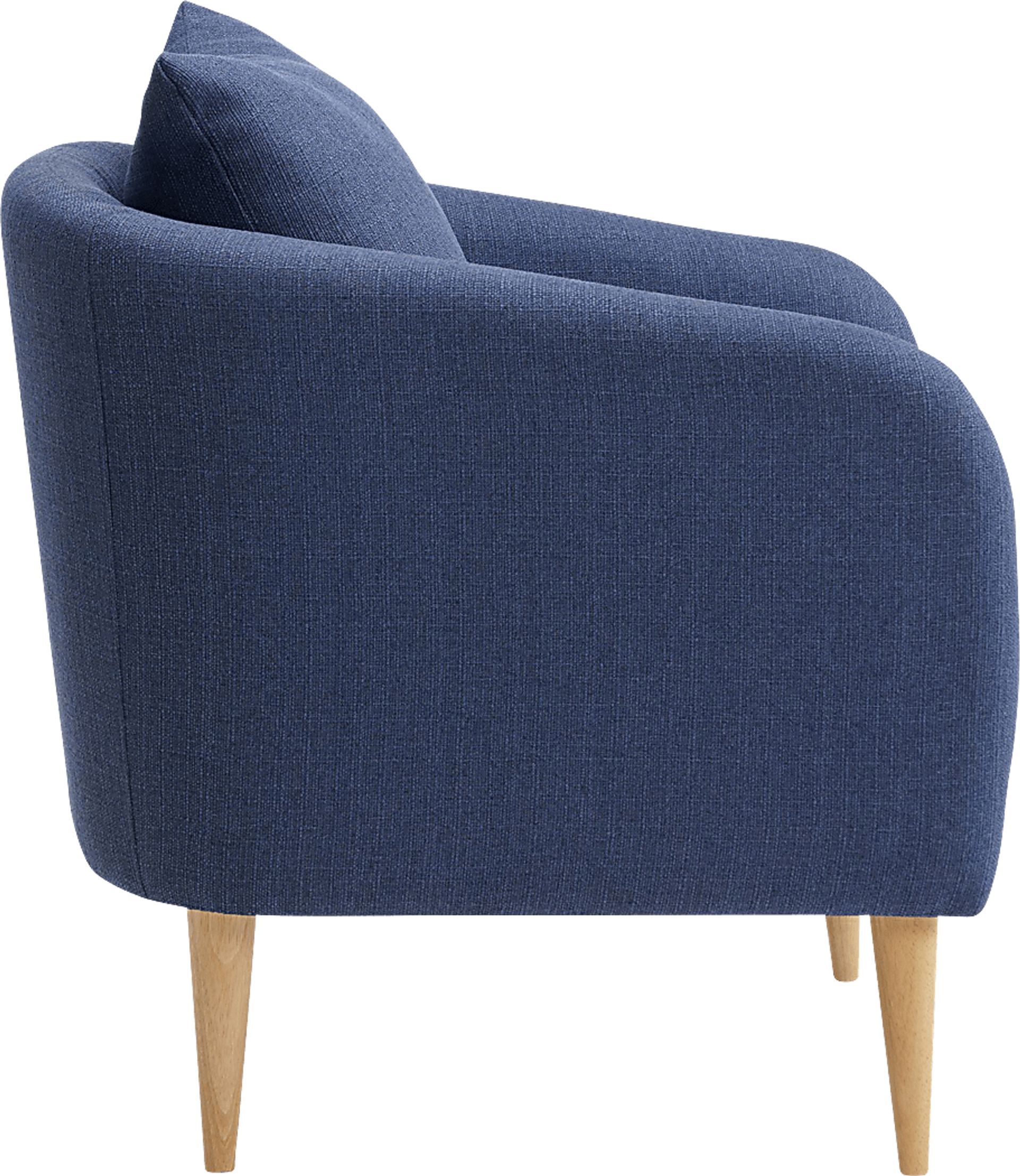 Maoki II Blue Accent Chair - Image 3