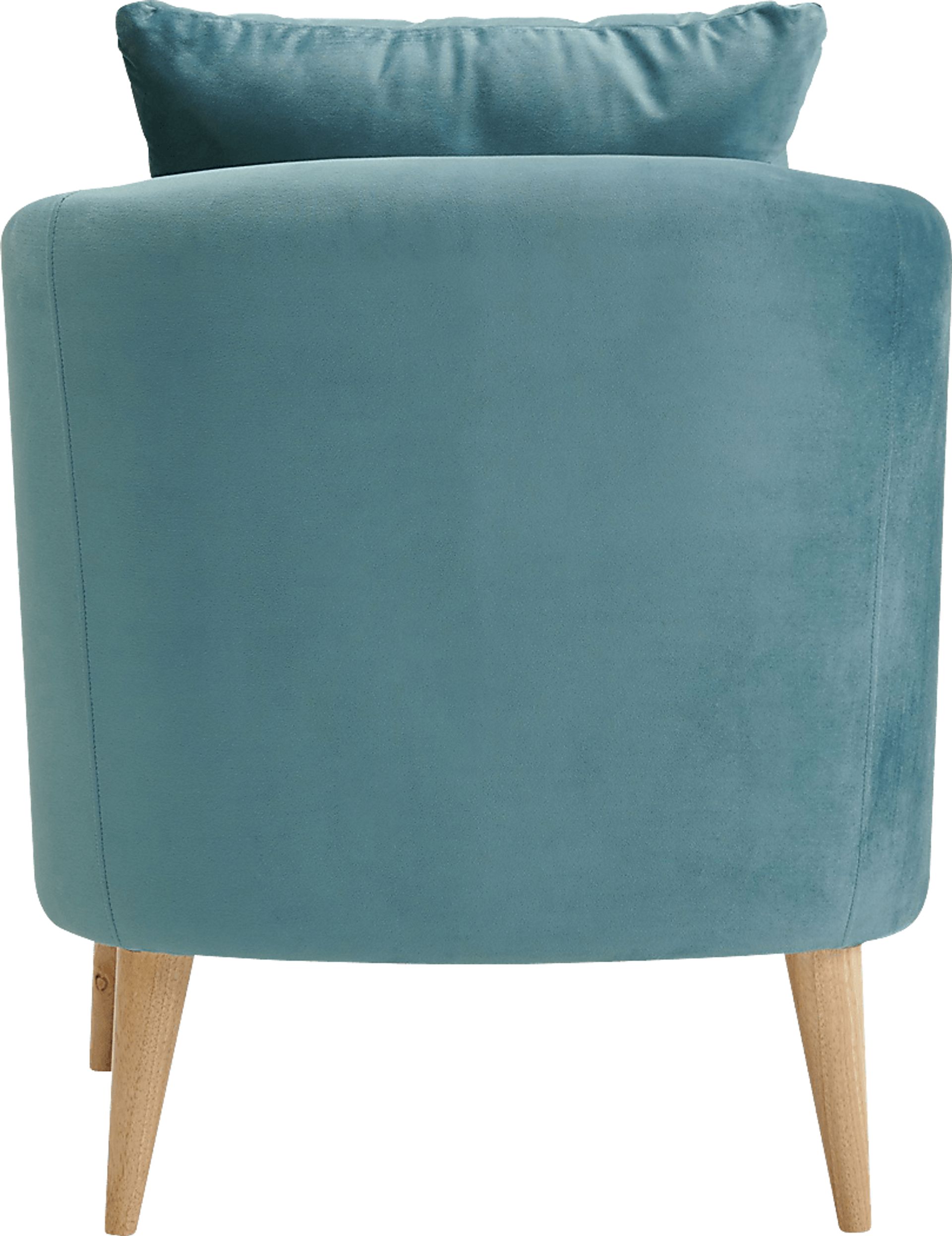 Maoki II Light Blue Accent Chair - Image 4