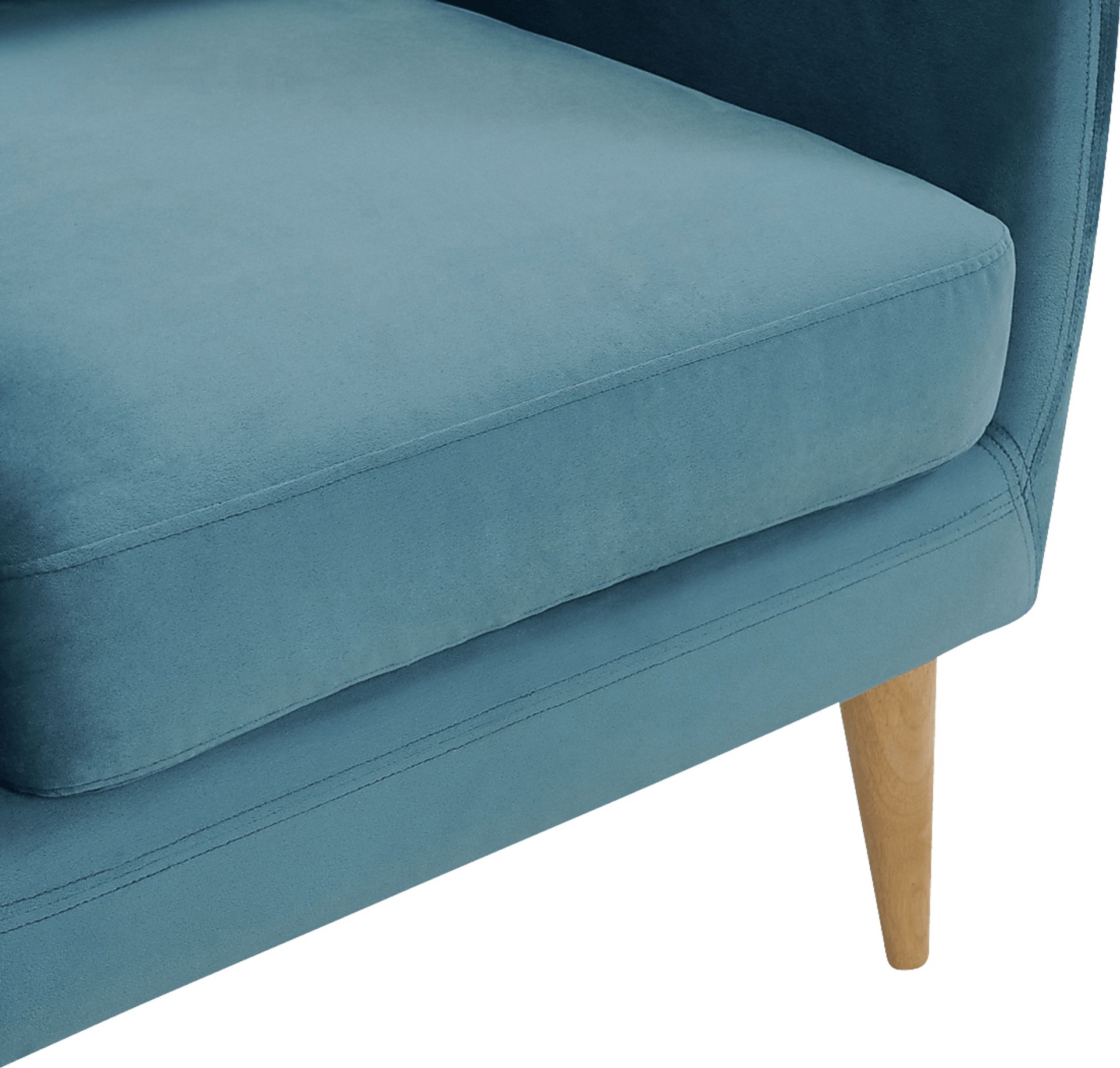 Maoki II Light Blue Accent Chair - Image 7