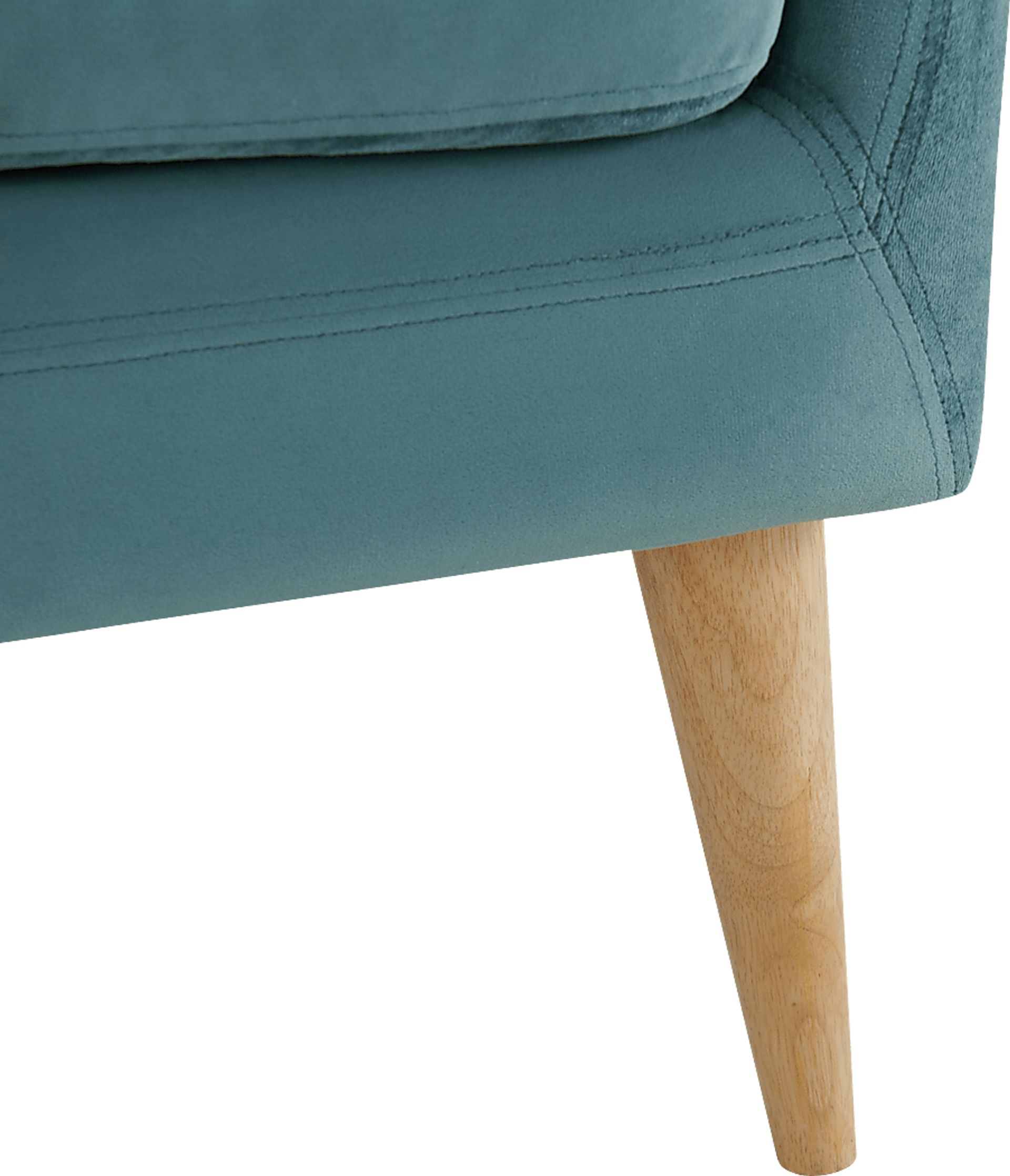 Maoki II Light Blue Accent Chair - Image 8