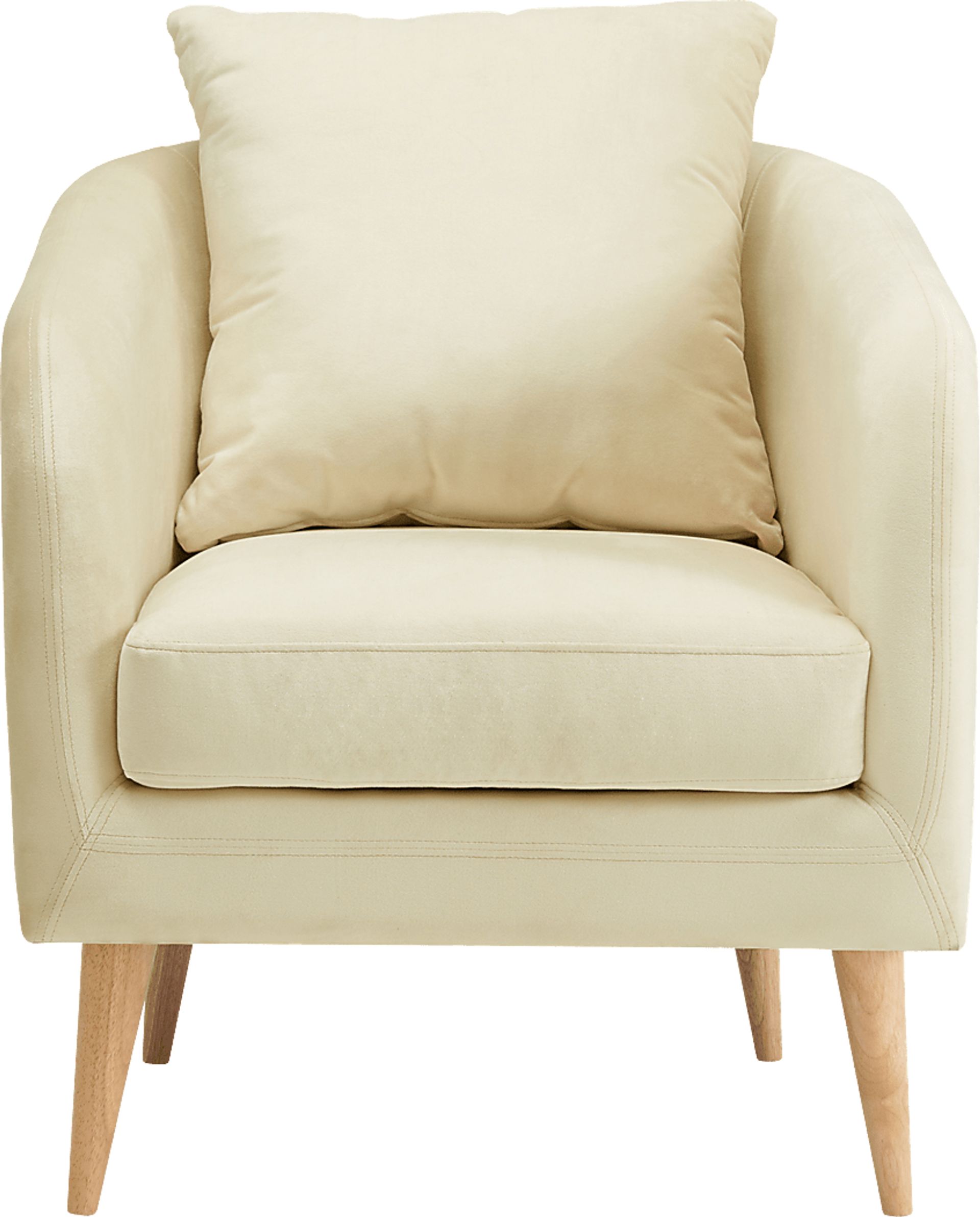 Maoki II Cream Accent Chair - Image 2