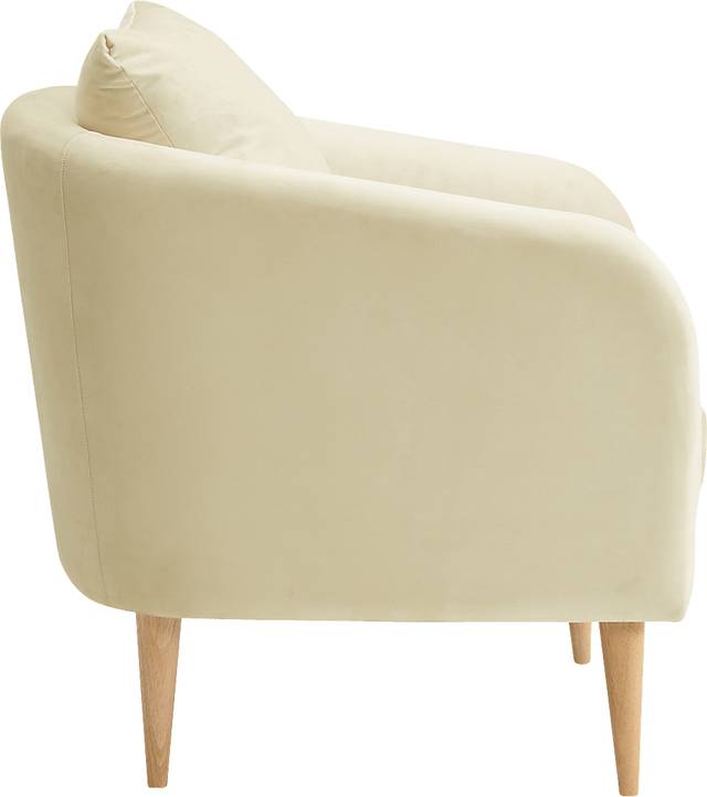 Maoki II Cream Accent Chair - Thumbnail - Image 3