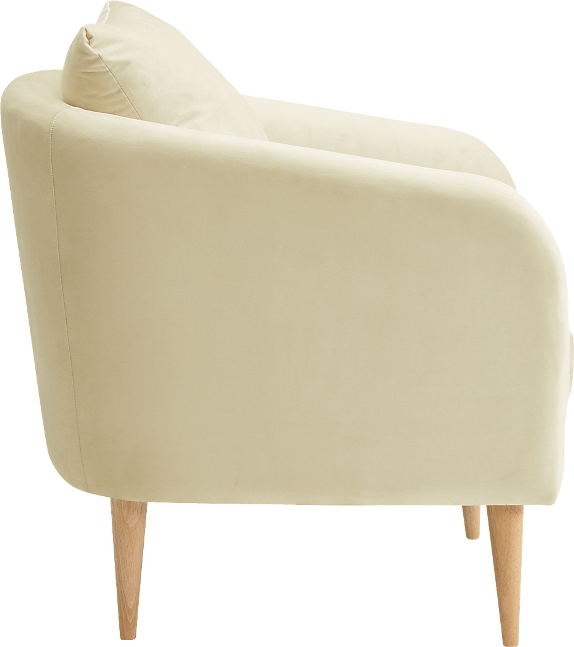 Maoki II Cream Accent Chair - Image 3