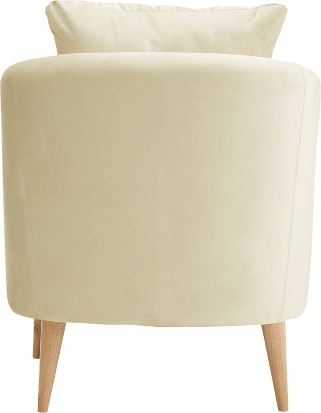 Maoki II Cream Accent Chair - Thumbnail - Image 4