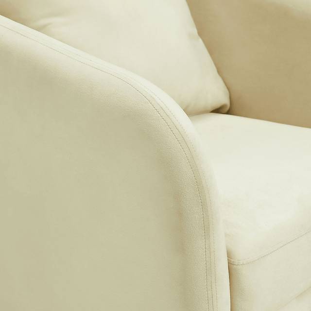 Maoki II Cream Accent Chair - Thumbnail - Image 6