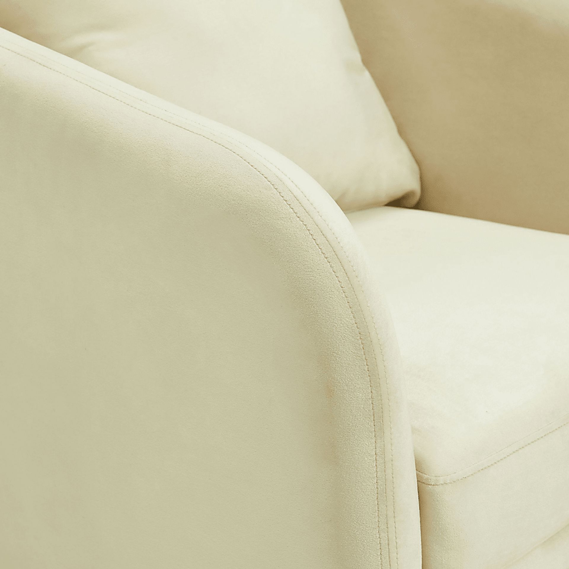 Maoki II Cream Accent Chair - Image 6
