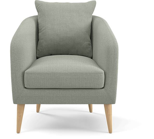 Maoki II Light Gray Accent Chair - Thumbnail - Image 2