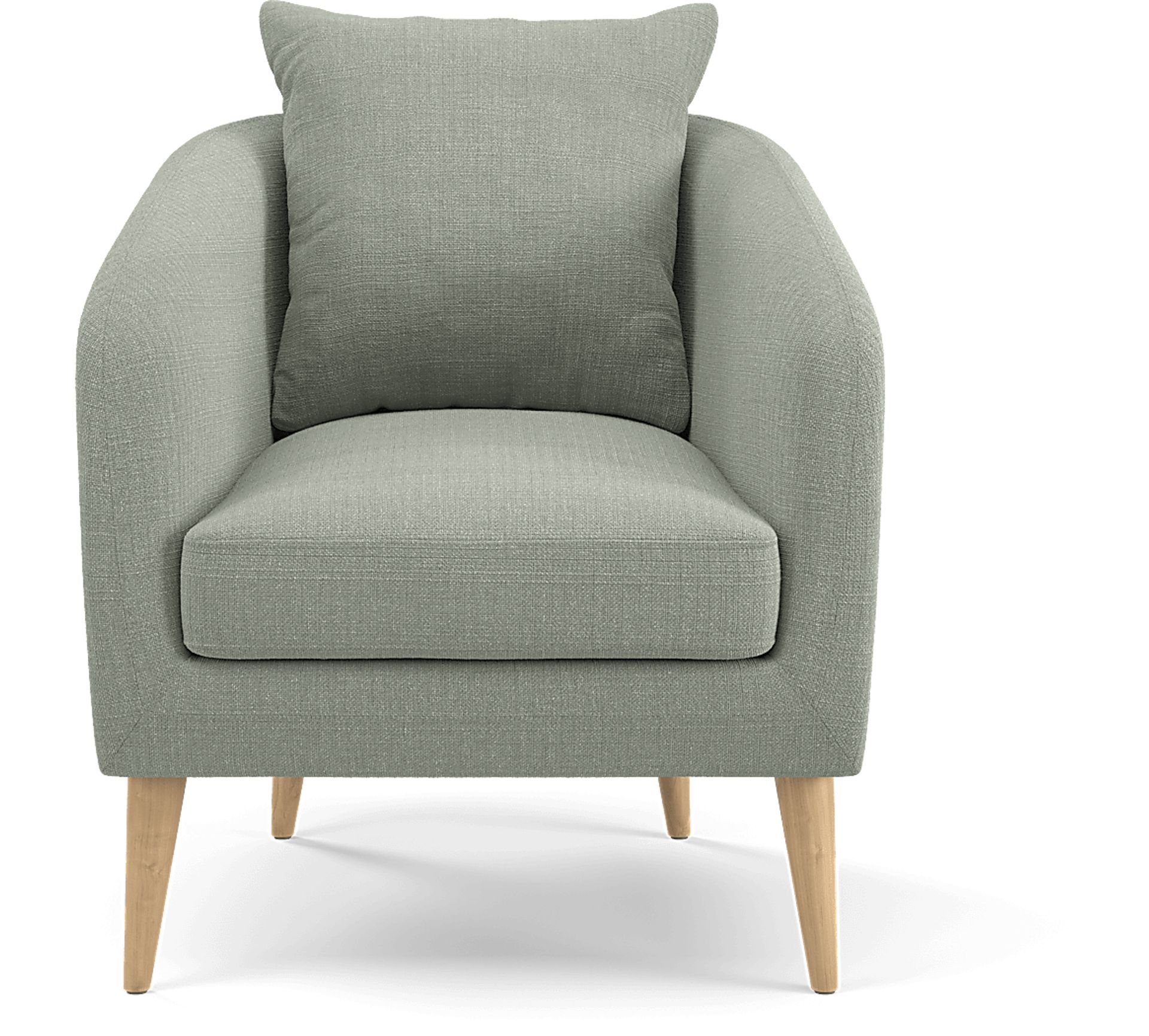 Maoki II Light Gray Accent Chair - Image 2