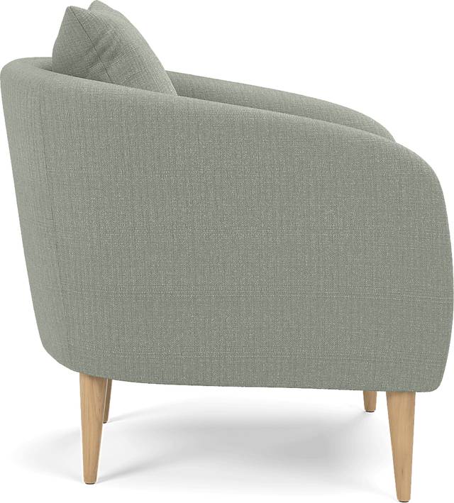 Maoki II Light Gray Accent Chair - Thumbnail - Image 3