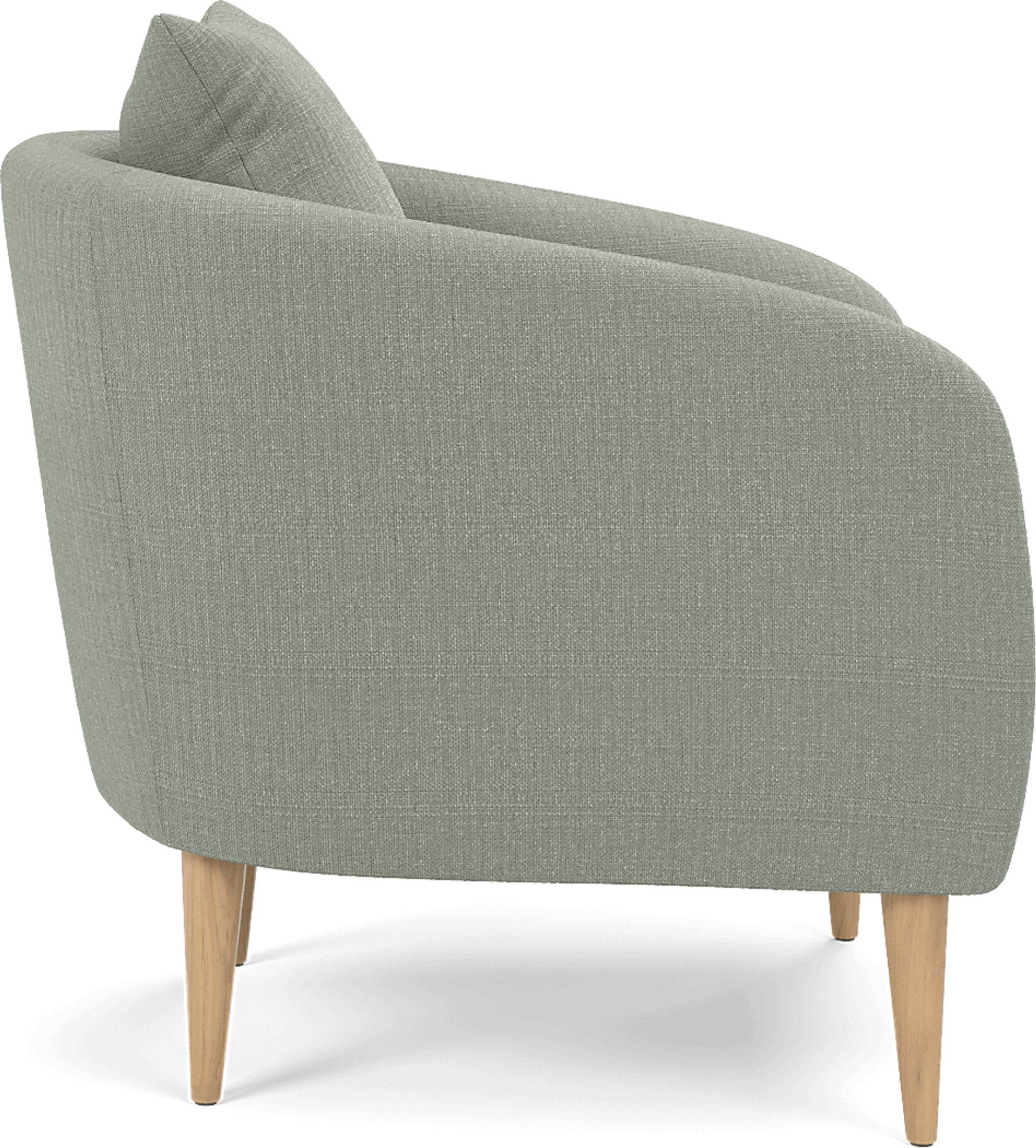 Maoki II Light Gray Accent Chair - Image 3