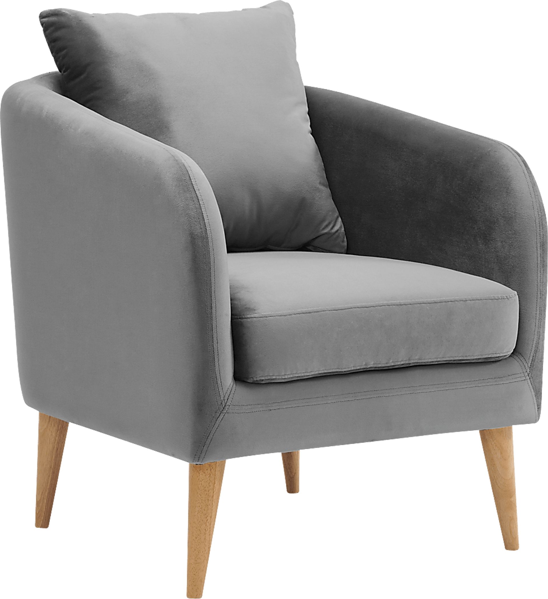 Maoki II Gray Accent Chair - Image 1