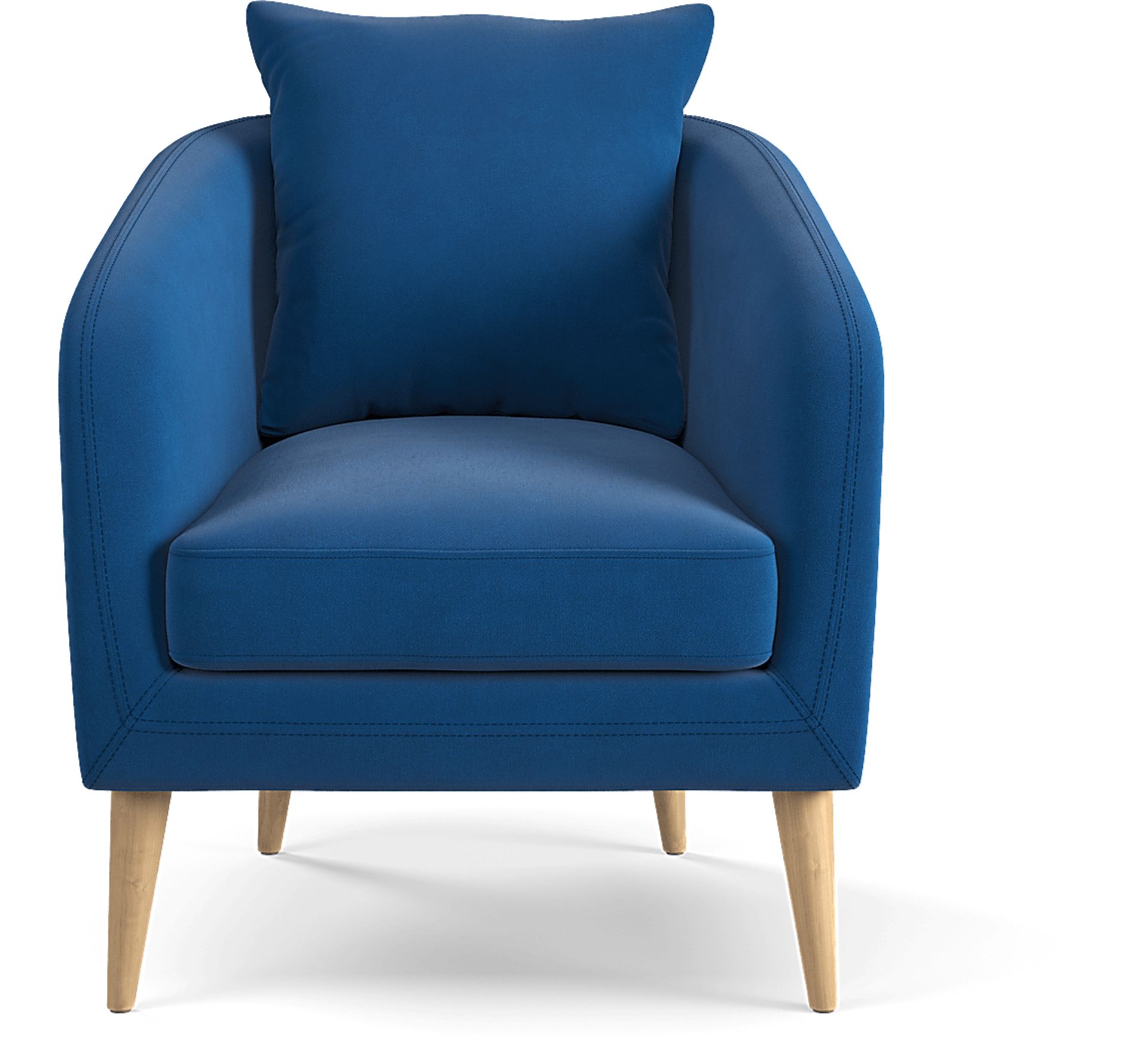 Maoki II Navy Accent Chair - Image 2