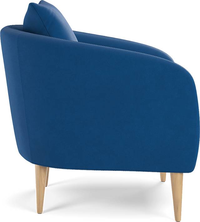Maoki II Navy Accent Chair - Thumbnail - Image 3