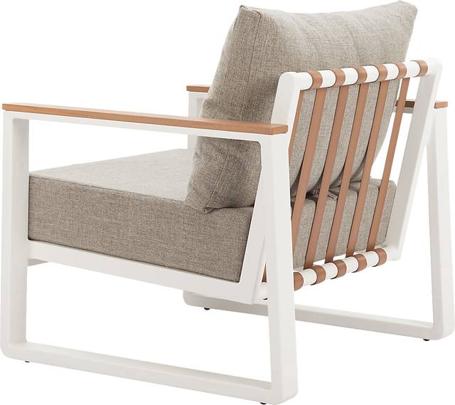 Mapelia Beige Arm Chair - Thumbnail - Image 7
