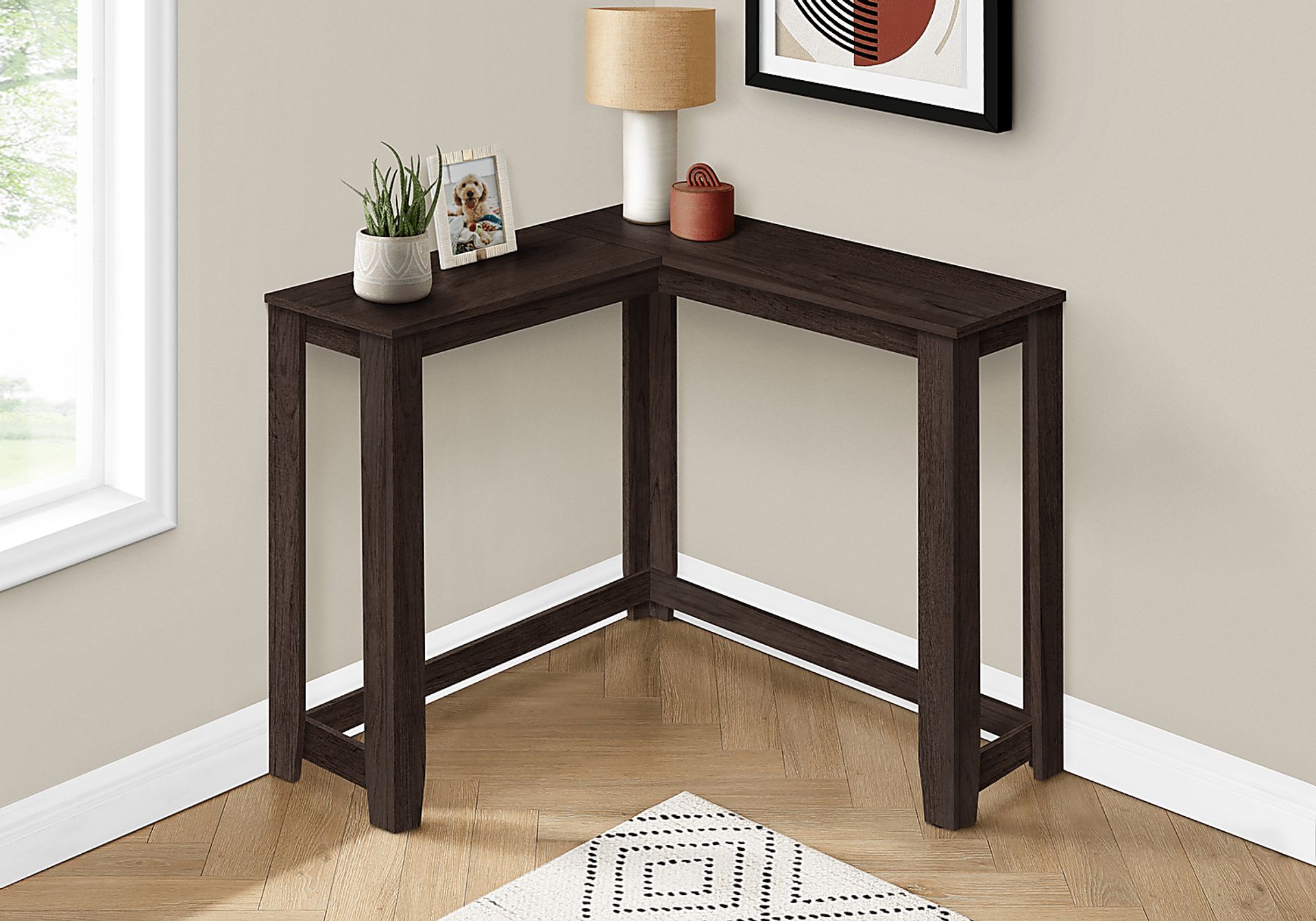 Mapledale Espresso Sofa Table - Image 2