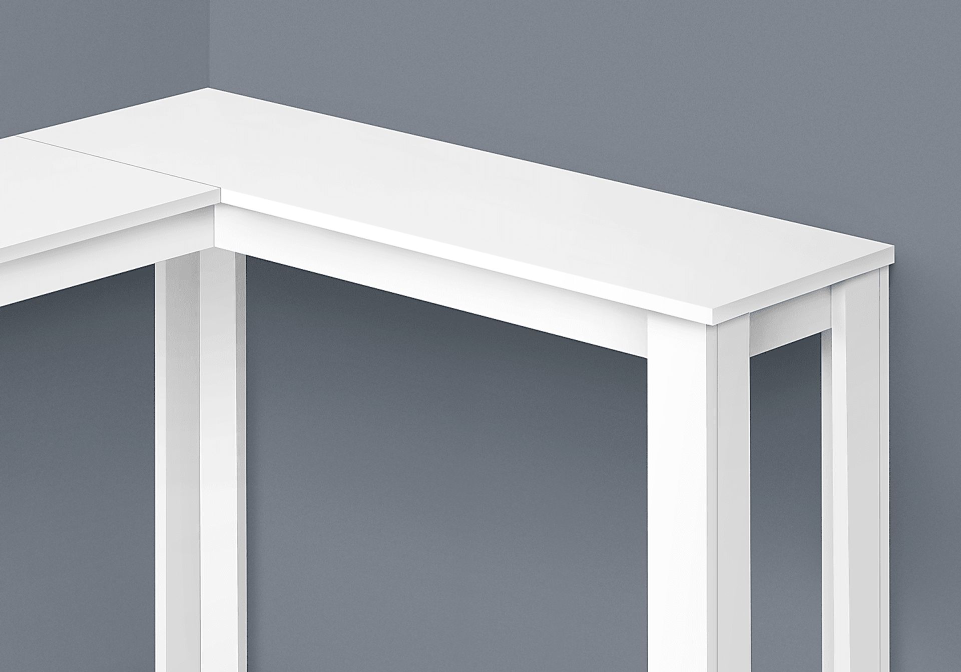 Mapledale White Sofa Table - Image 3