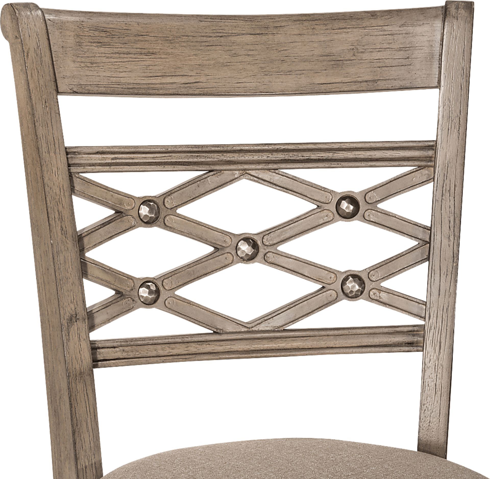 Maplegrove Gray Swivel Barstool - Image 2