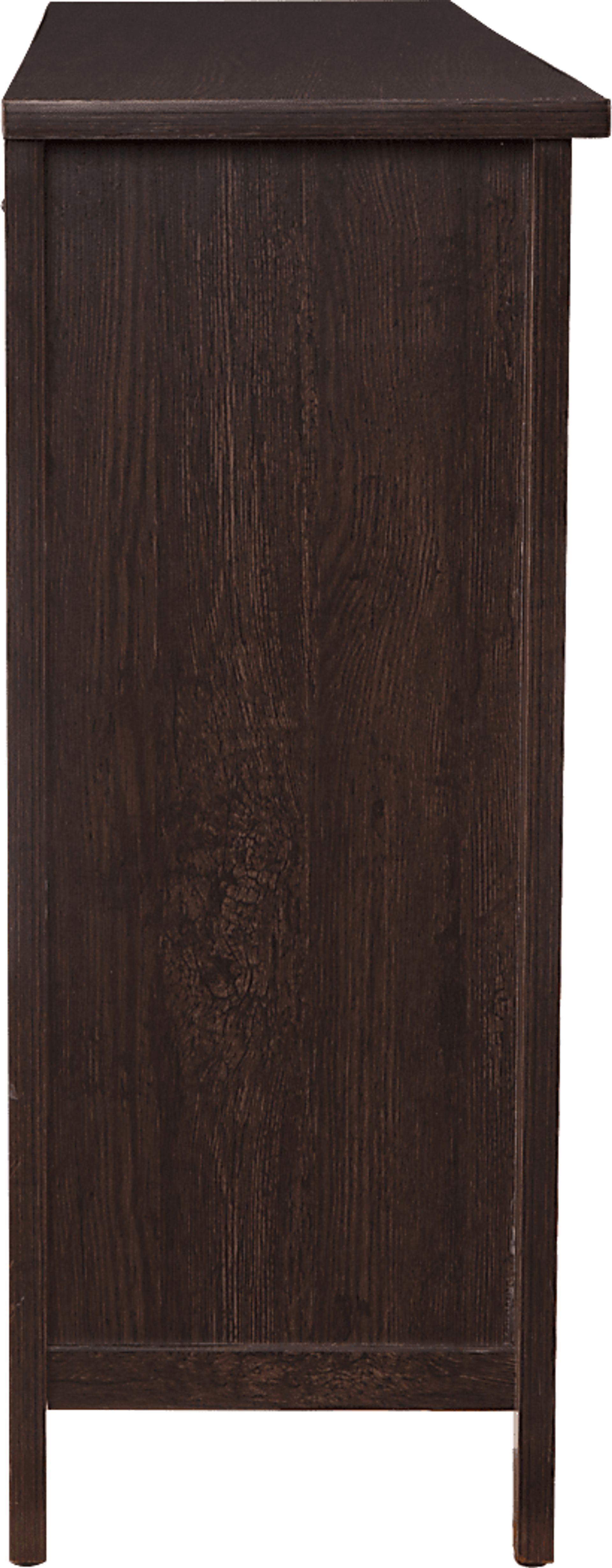 Mapleloft Espresso 56 in. Console with Electric Fireplace - Image 5