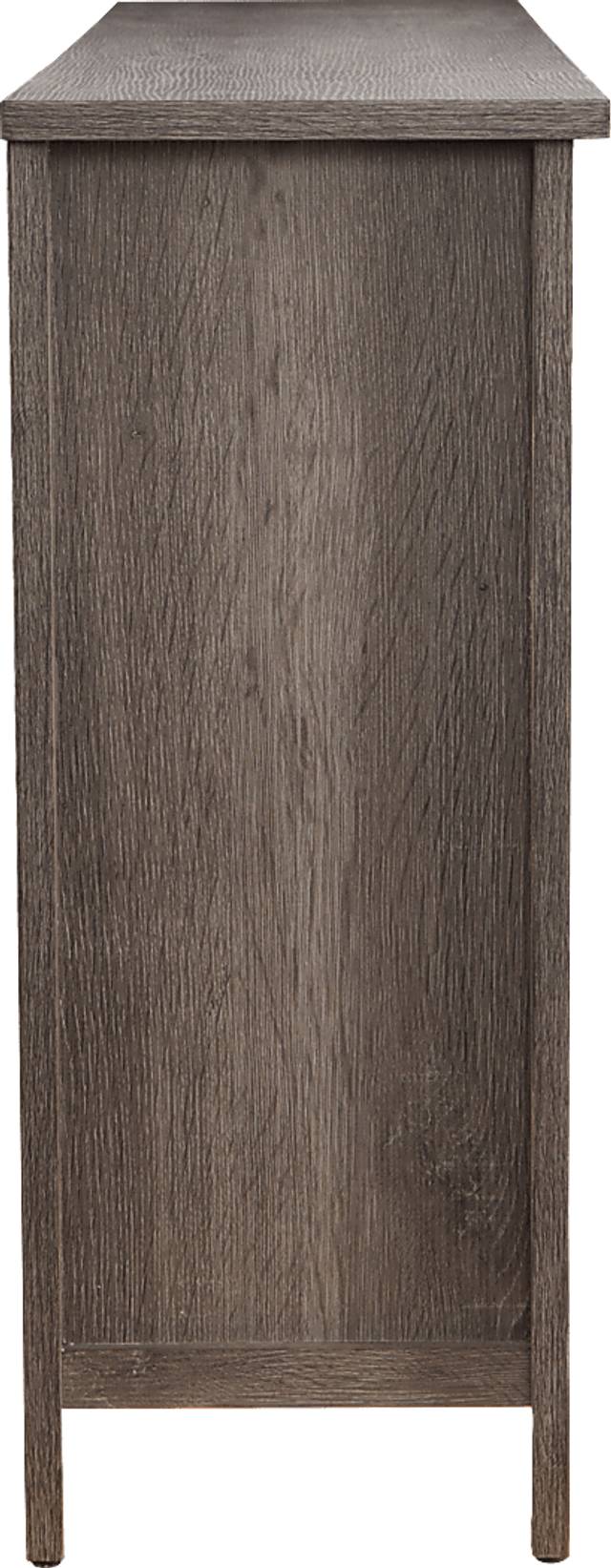 Mapleloft Gray 56 in. Console with Electric Fireplace - Thumbnail - Image 5