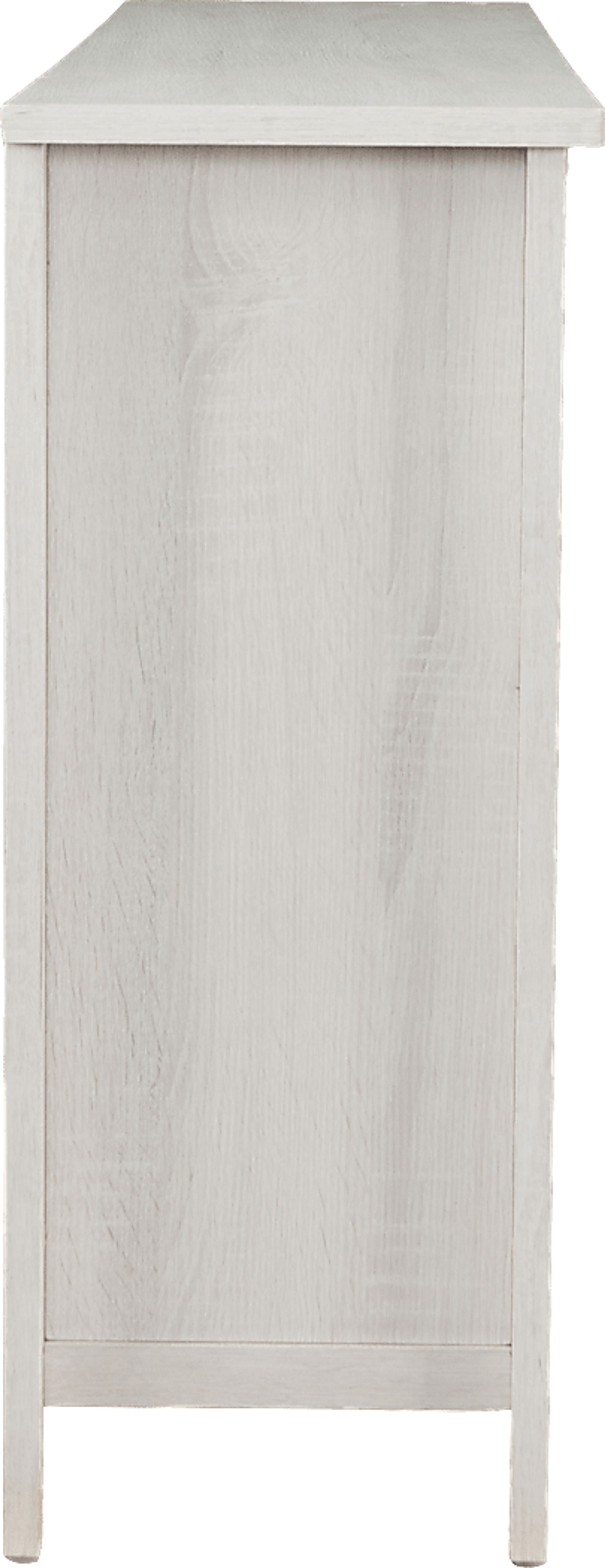 Mapleloft White 56 in. Console with Electric Fireplace - Image 5