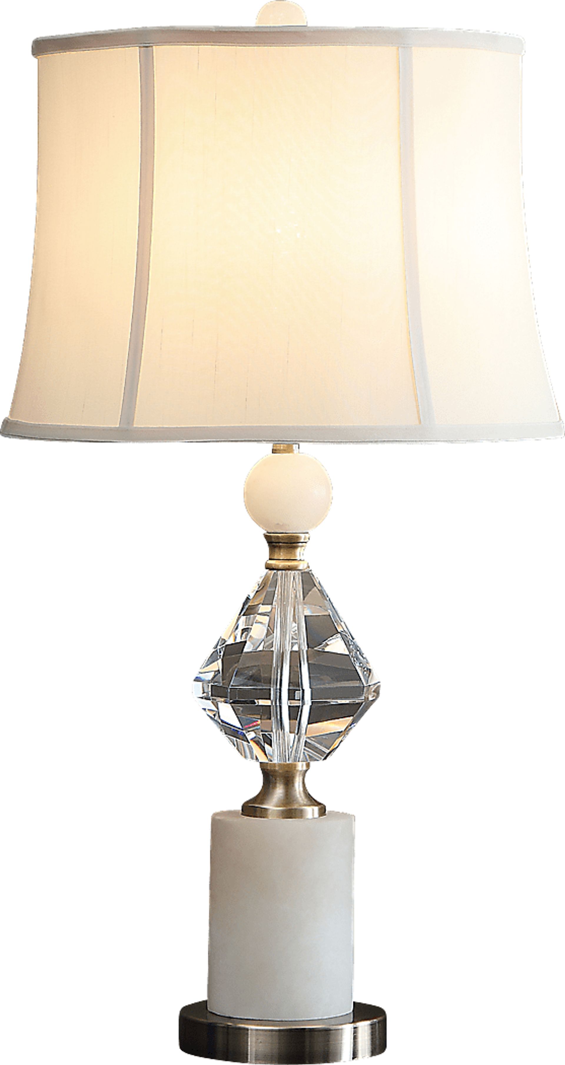 Maragle White Lamp, Set of 2 - Image 1