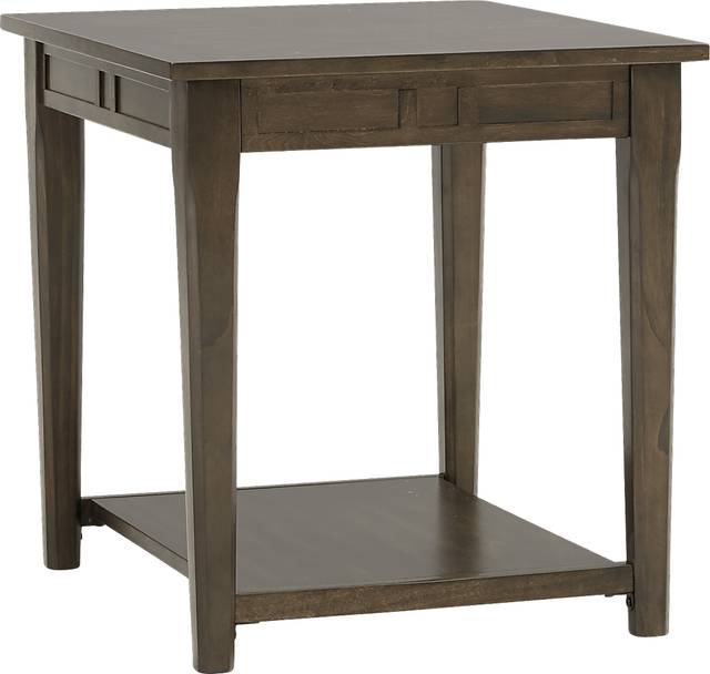 Marah Brown End Table - Thumbnail - Image 1