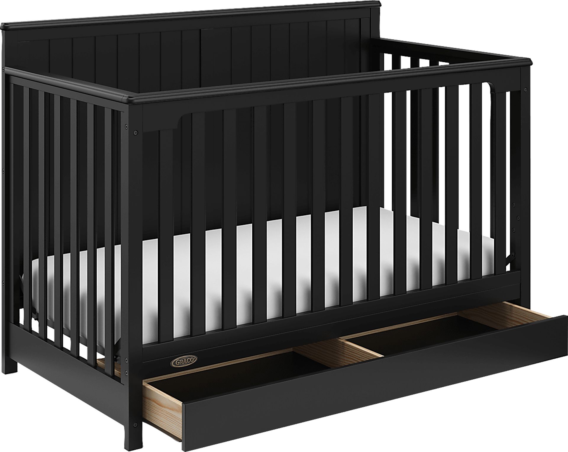 Maralah I Black Convertible Crib - Image 8