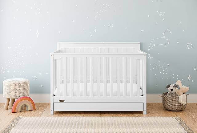 Maralah I White Convertible Crib - Thumbnail - Image 2