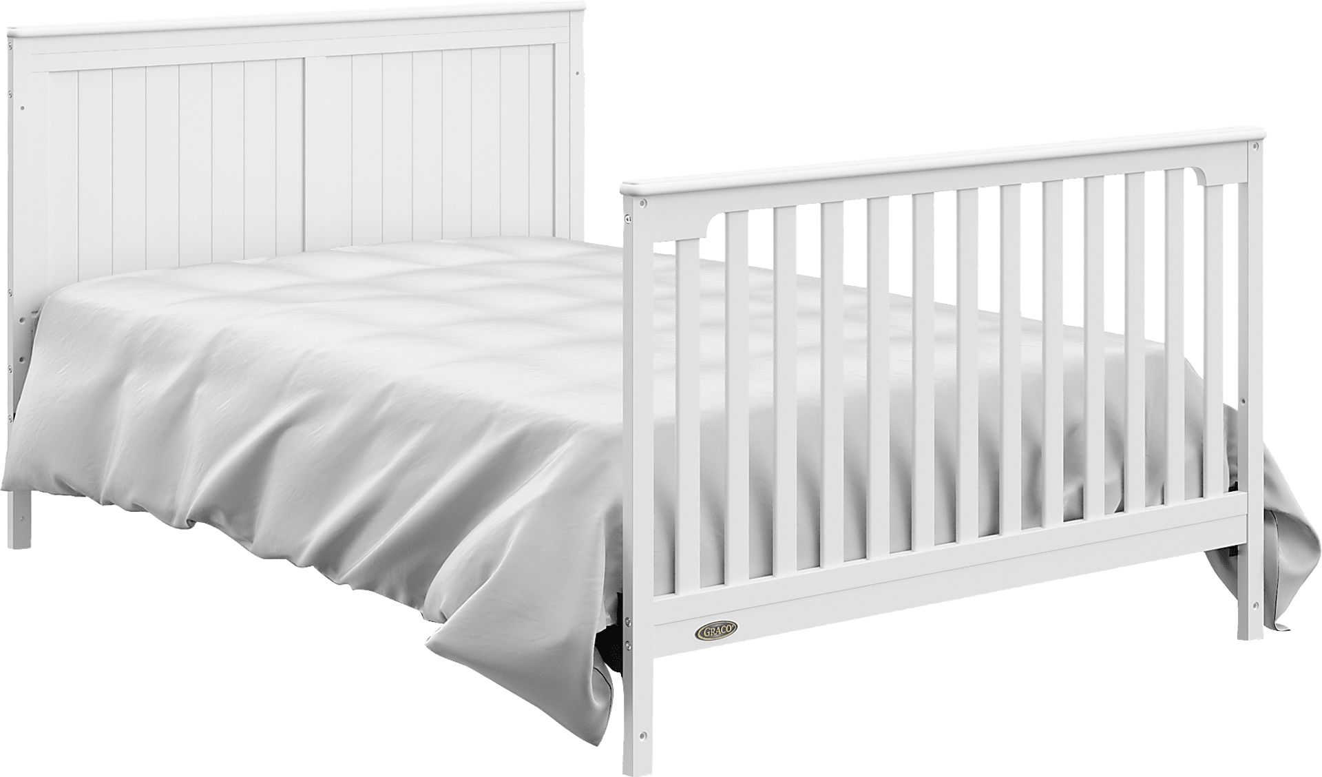 Maralah I White Convertible Crib - Image 5
