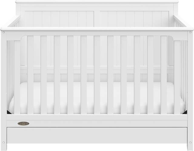 Maralah I White Convertible Crib - Thumbnail - Image 7