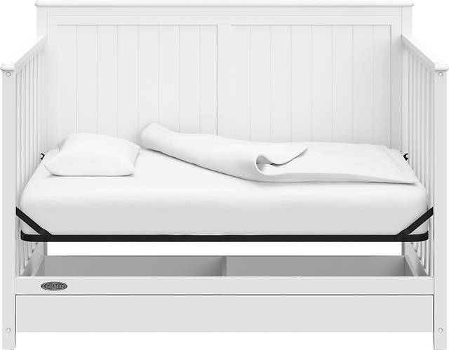 Maralah I White Convertible Crib - Thumbnail - Image 9