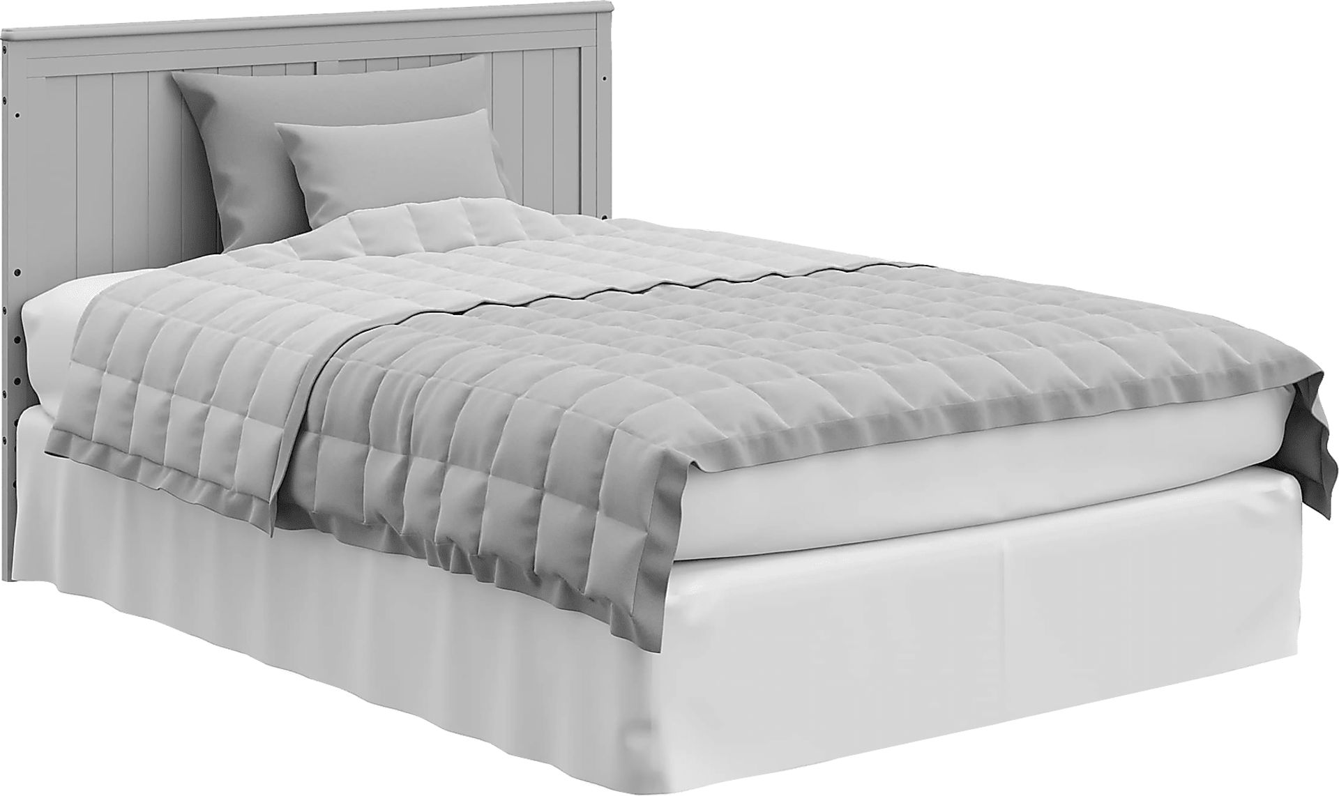 Maralah II Gray Convertible Crib & Changing Table - Image 3