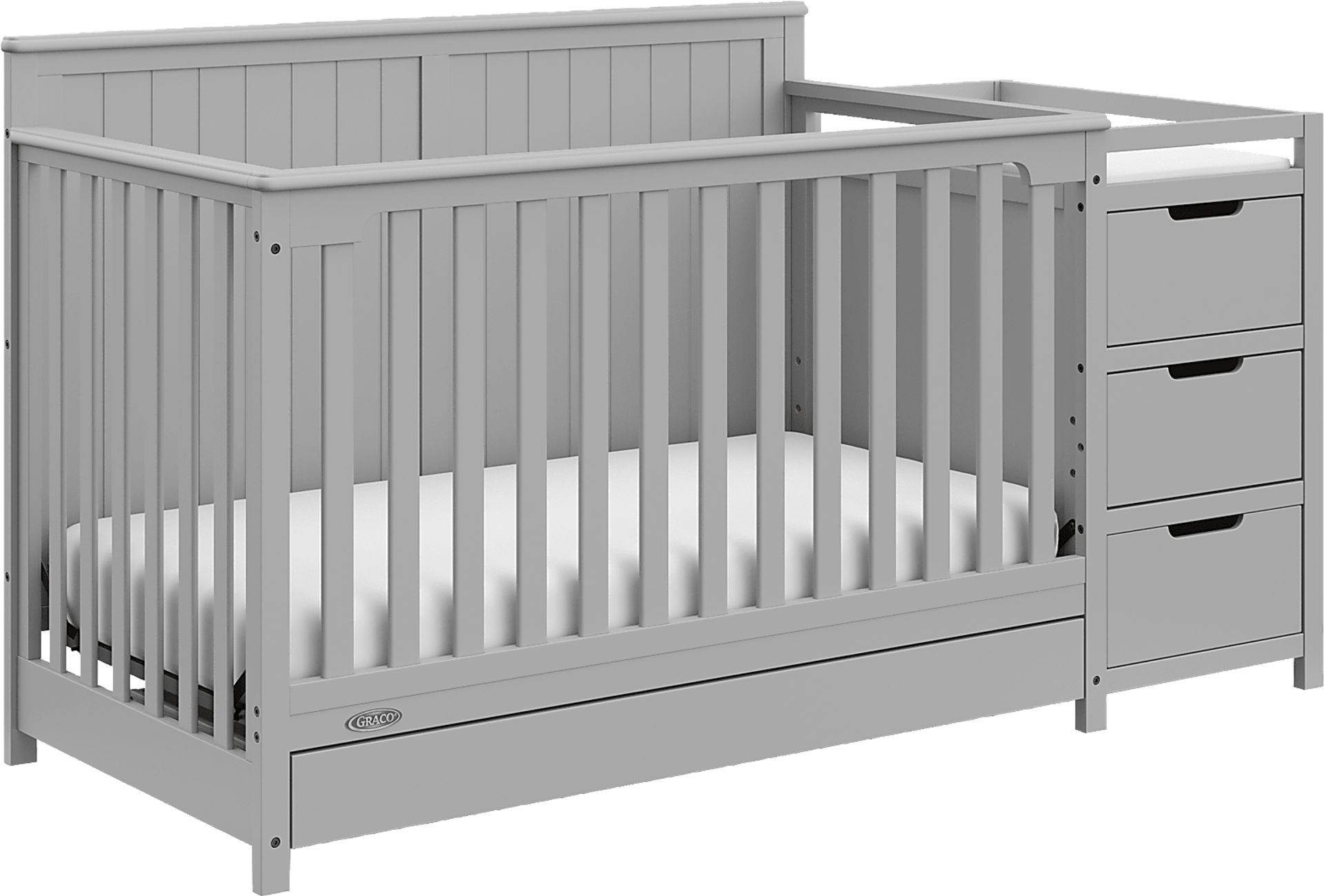 Maralah II Gray Crib Rooms to Go