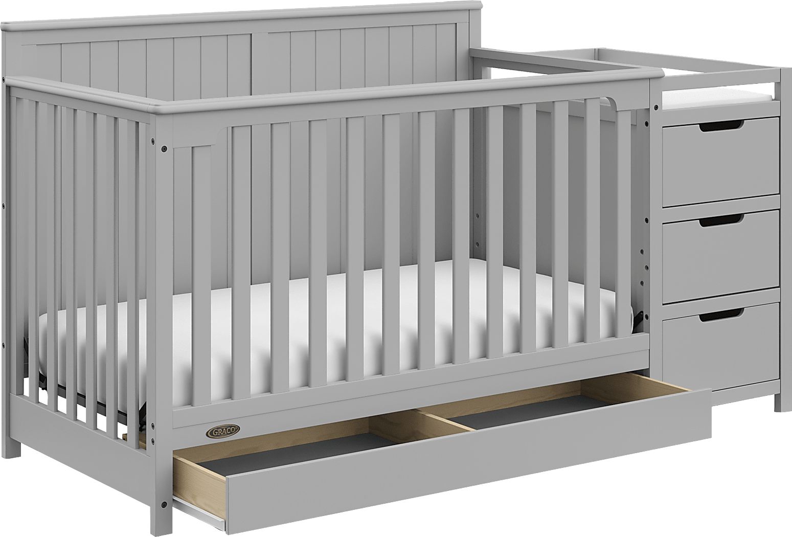 Maralah II Gray Crib Rooms to Go