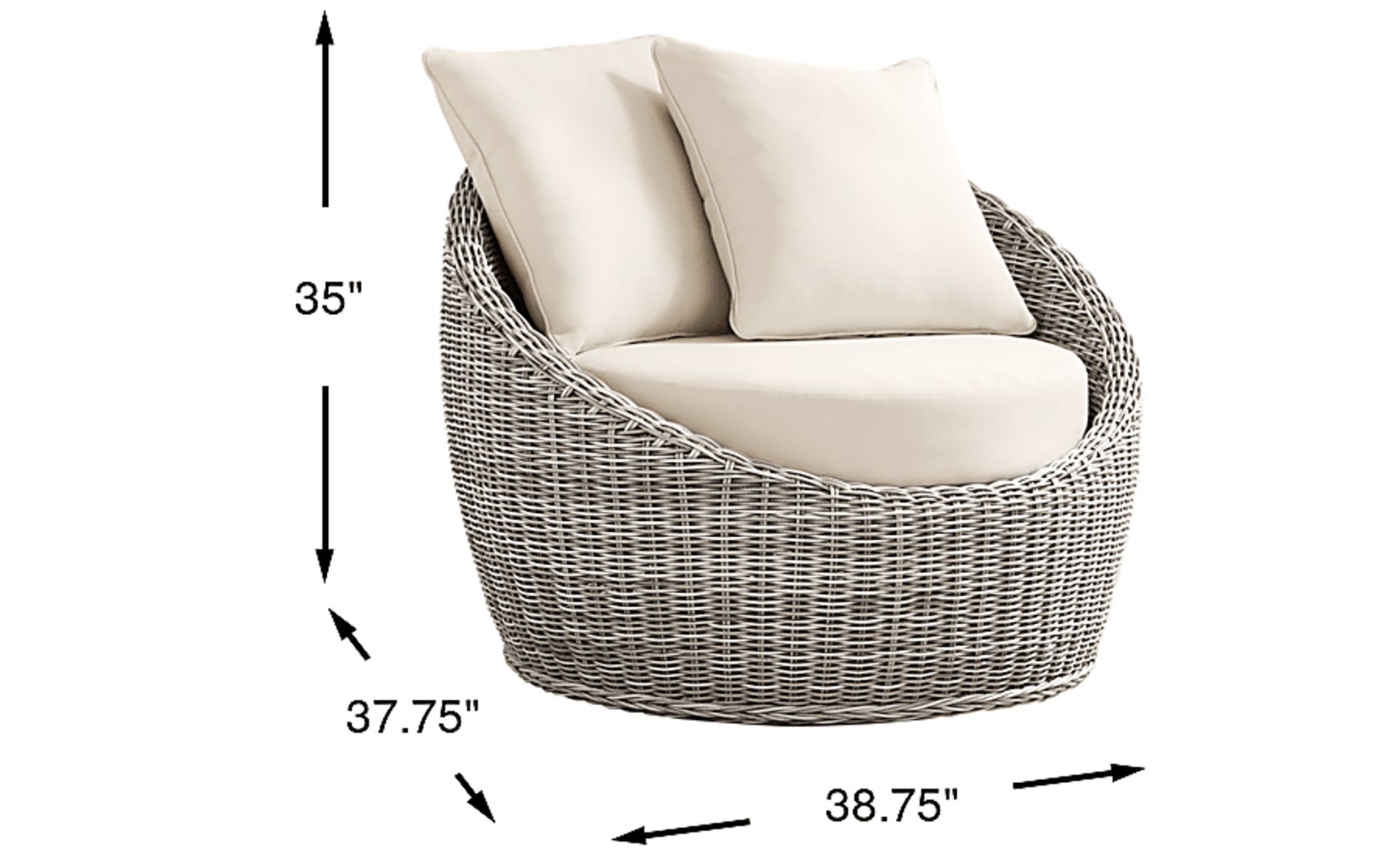 Dimension Image. Please refer to the Dimension Tab on this page for dimension details.