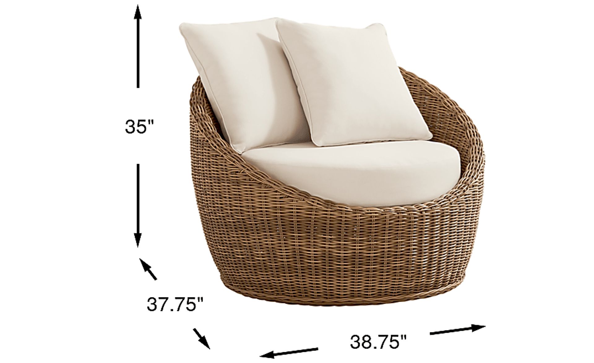 Dimension Image. Please refer to the Dimension Tab on this page for dimension details.