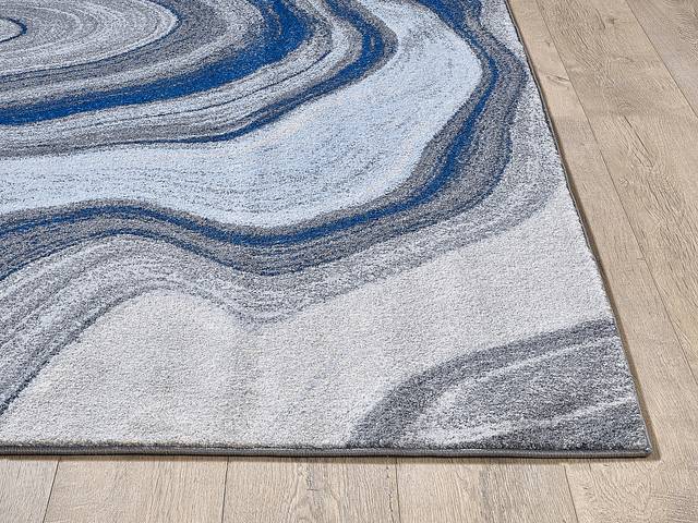 Maranigan Blue/Gray 5'3 x 7'7 Rug - Thumbnail - Image 3