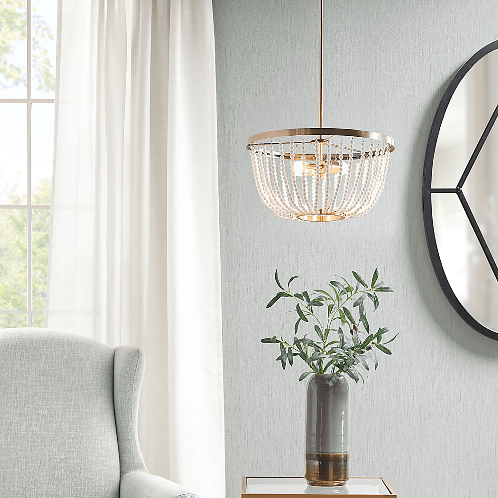 Marantette Cave Brass Chandelier - Image 3