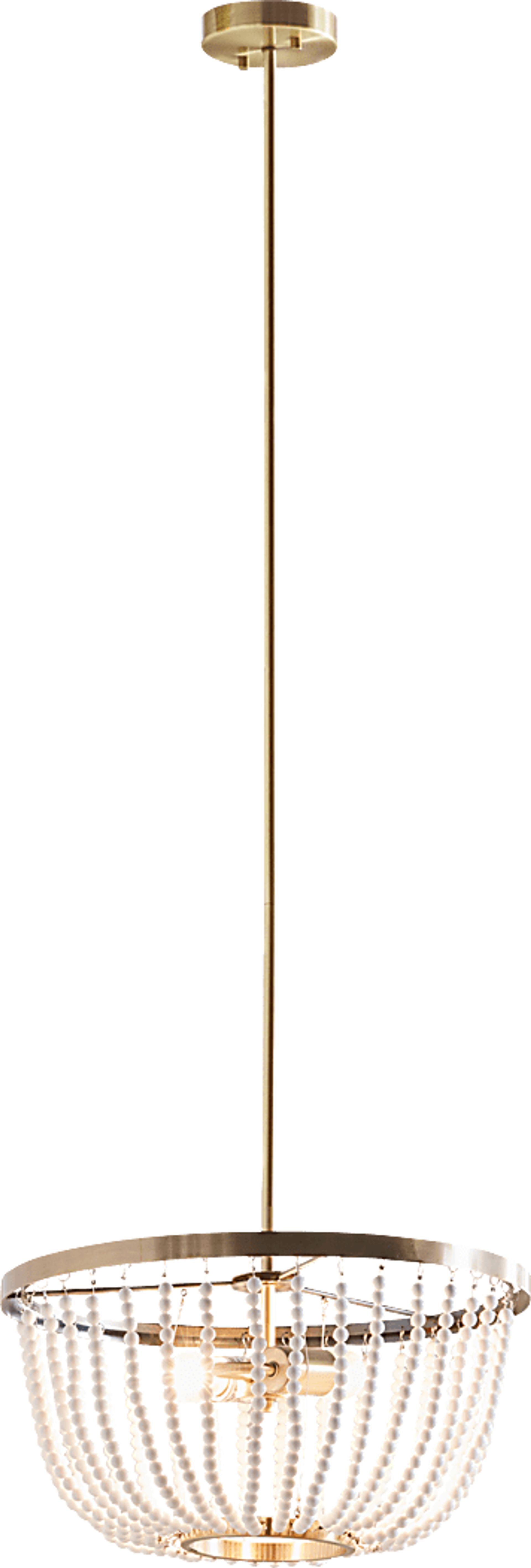 Marantette Cave Brass Chandelier - Image 4