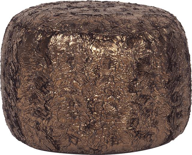 Marbee Gold Pouf - Thumbnail - Image 1
