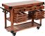 Marblerock Natural Bar Cart