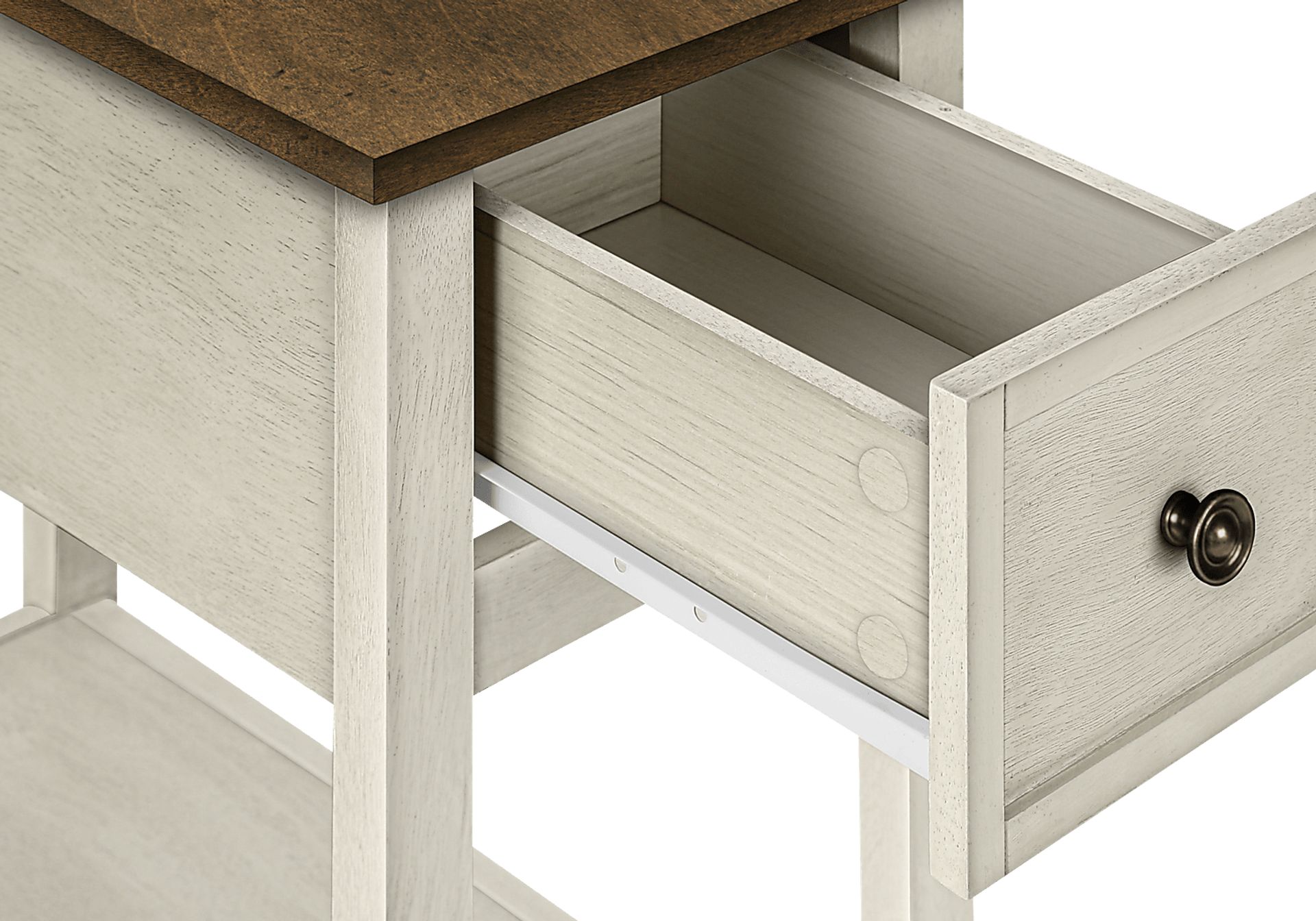 Marblesys White Nightstand - Image 11