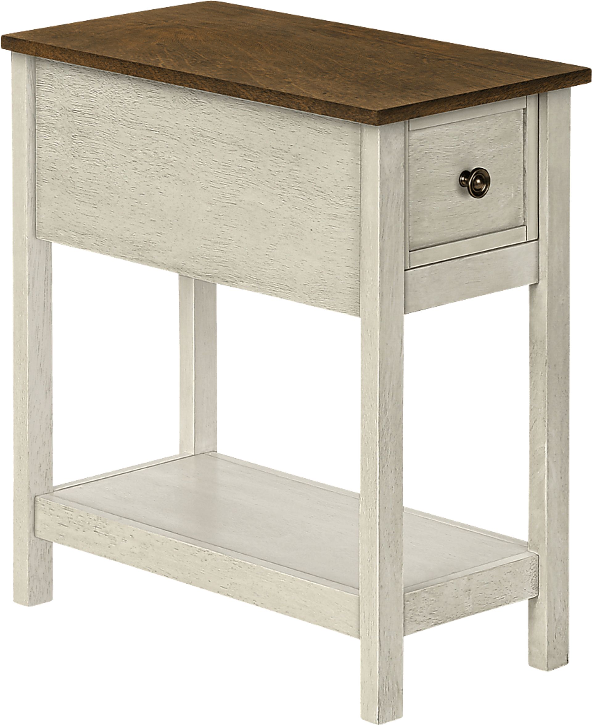 Marblesys White Nightstand - Image 1