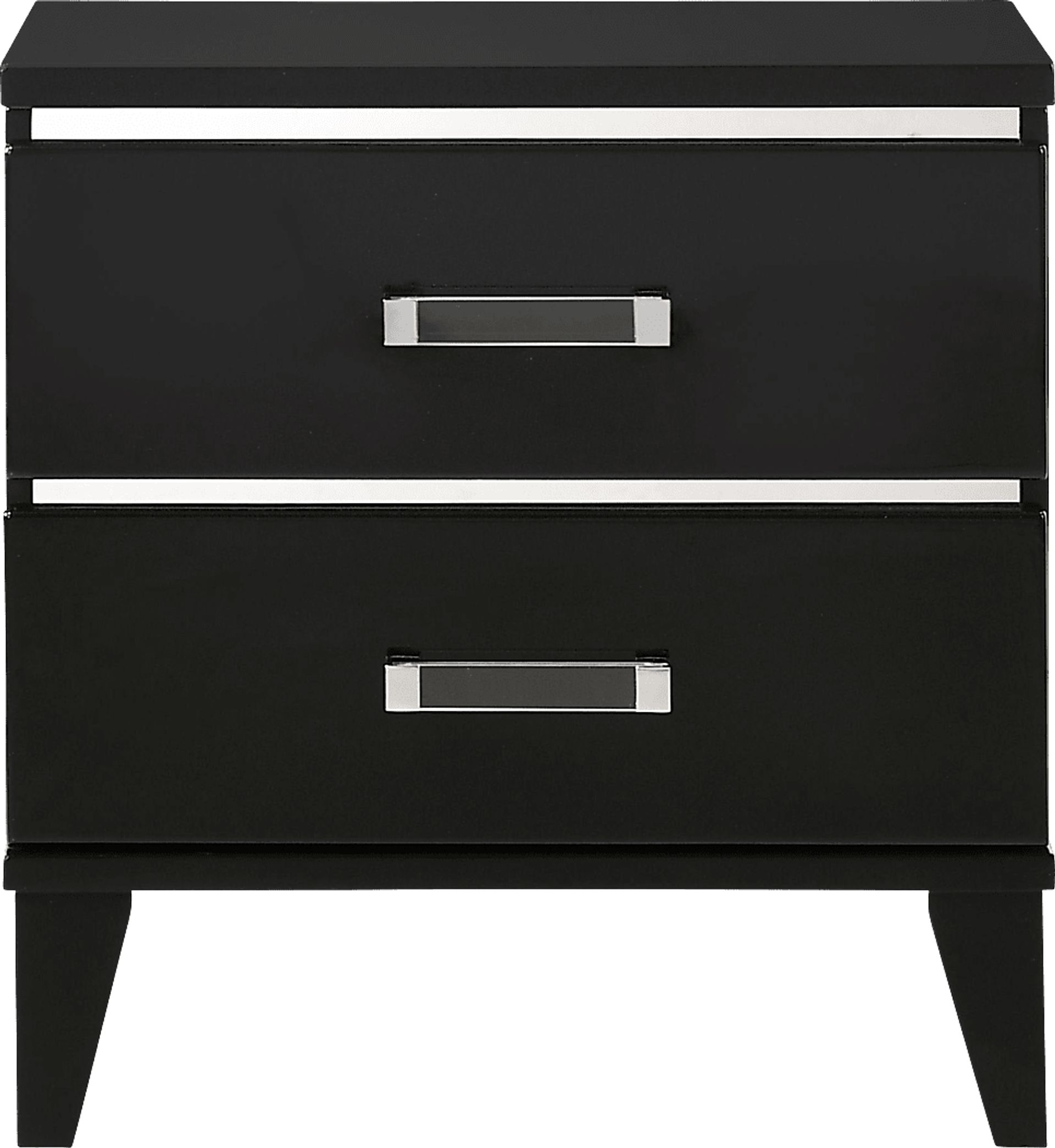 Marcaibo Black Nightstand - Image 2