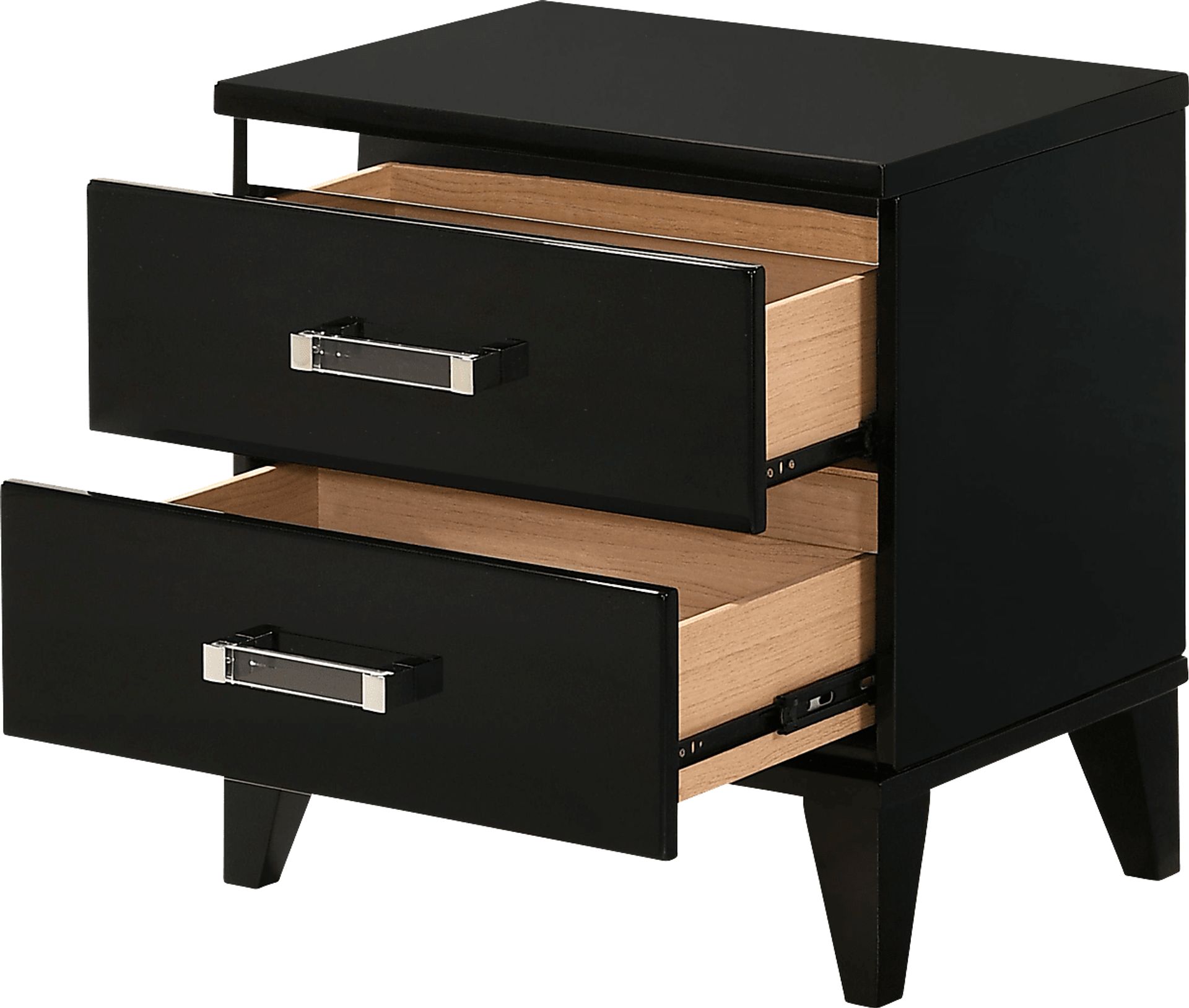Marcaibo Black Nightstand - Image 4