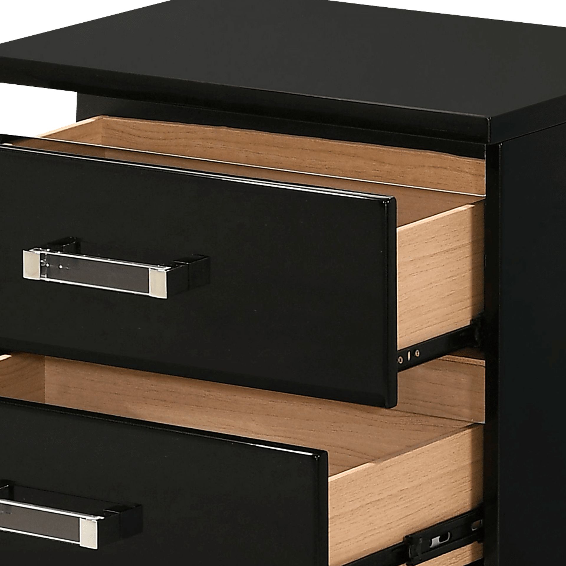 Marcaibo Black Nightstand - Image 5