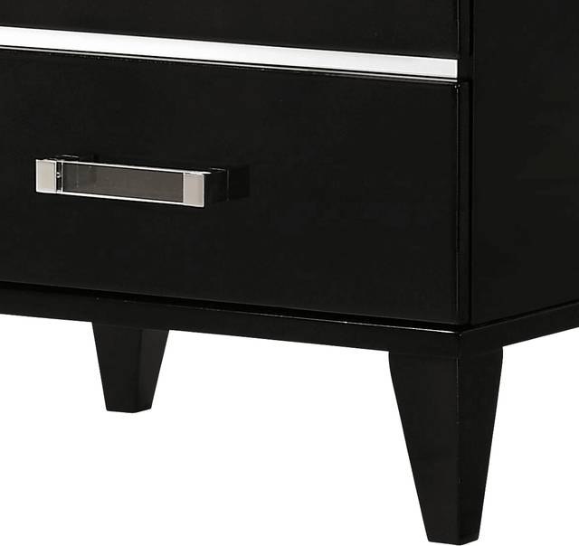 Marcaibo Black Nightstand - Thumbnail - Image 6